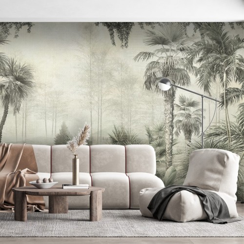 Decorative wallpepers "Tropical Forest" (self-adhesive)