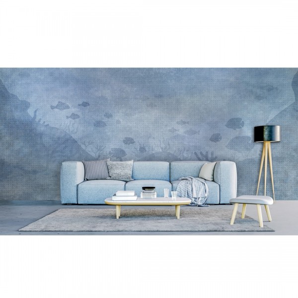 Tapete za zid - Dekorativna tapeta "Plavo podmorje"