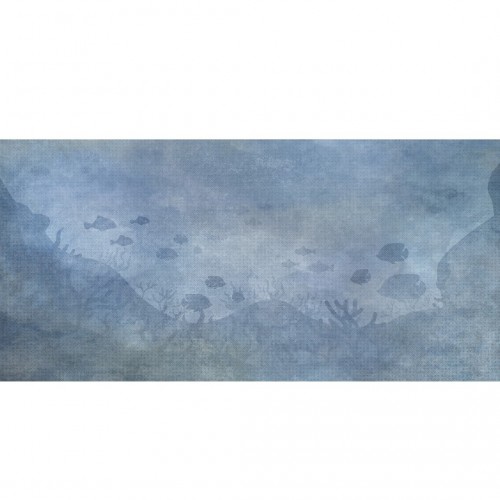 Tapete za zid - Dekorativna tapeta "Plavo podmorje"