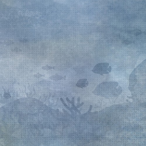 Tapete za zid - Dekorativna tapeta "Plavo podmorje"