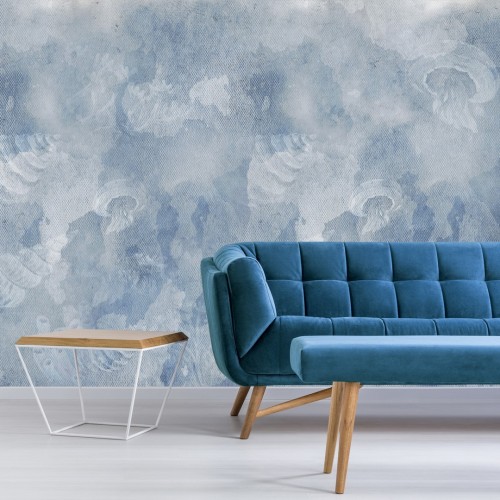 Decorative wallpaper "Blue"...