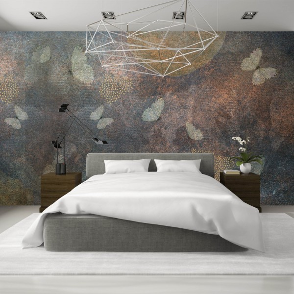 Decorative wallpaper "Bronze sky" (self-adhesive)