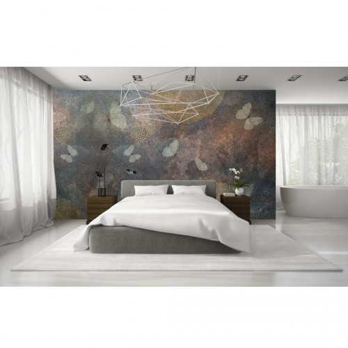 Decorative wallpaper "Bronze sky" (self-adhesive)