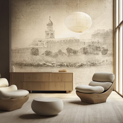 Decorative wallpaper "Krk"