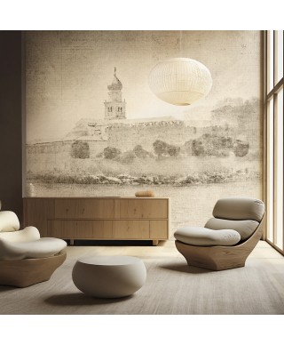 Decorative wallpaper "Krk"