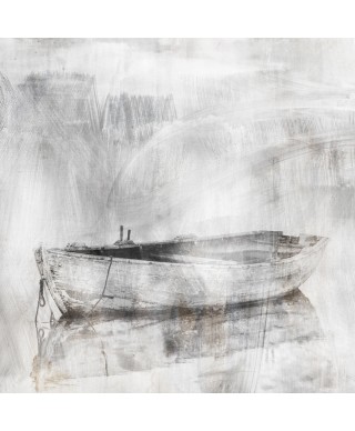 Decorative wallpaper "Old boat"