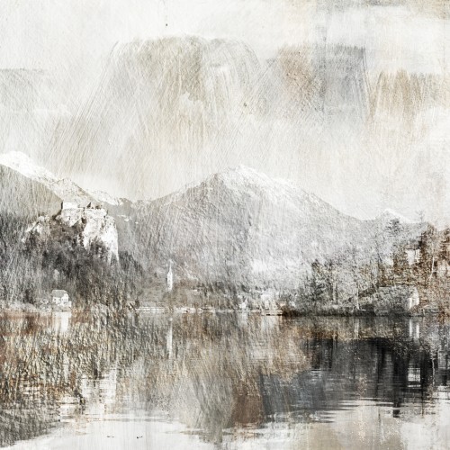 Stenske tapete - Dekorativna tapeta "Bled"