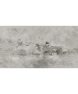 Decorative wallpaper "Šibenik panorama"