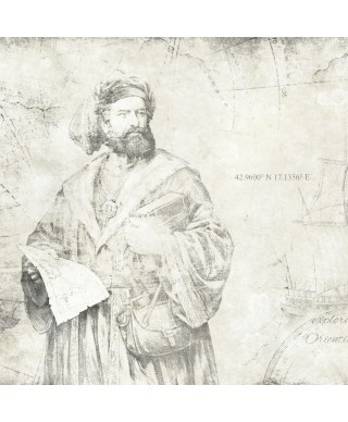 Decorative wallpaper "Marco Polo"