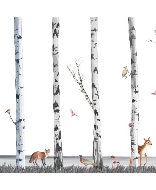 Personalized wallpaper for kids "Forest Magic"