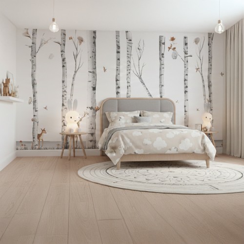 Personalized wallpaper for kids "Forest Magic"