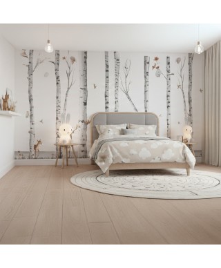 Personalized wallpaper for kids "Forest Magic"