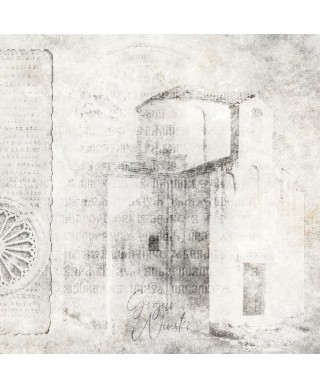 Tapete za zid - Dekorativna tapeta "Grgur Ninski"