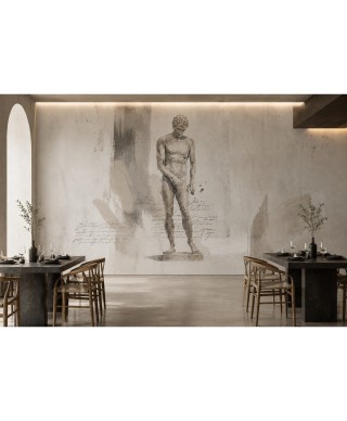 Decorative wallpaper "Apoksiomen"