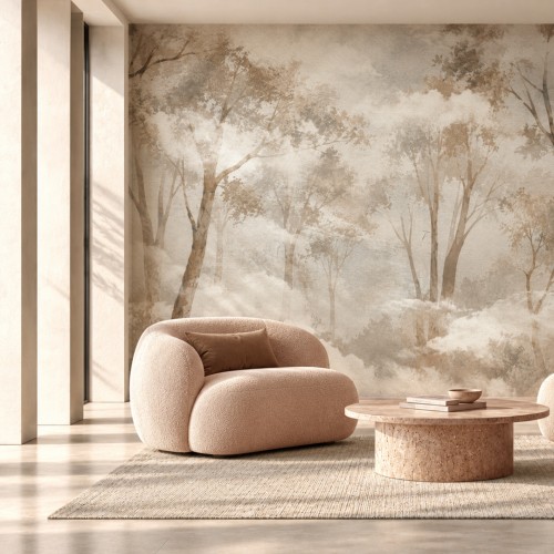 Decorative wallpaper "Dawn"