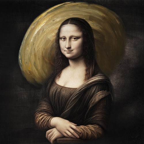 Tapete za zid - Dekorativna tapeta "Mona Lisa"