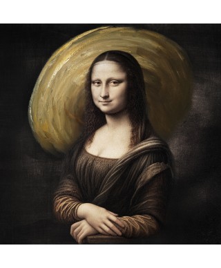 Tapete za zid - Dekorativna tapeta "Mona Lisa"