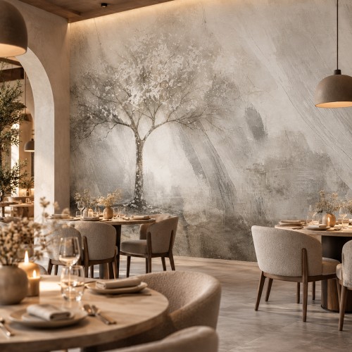 Decorative wallpaper "Mist"