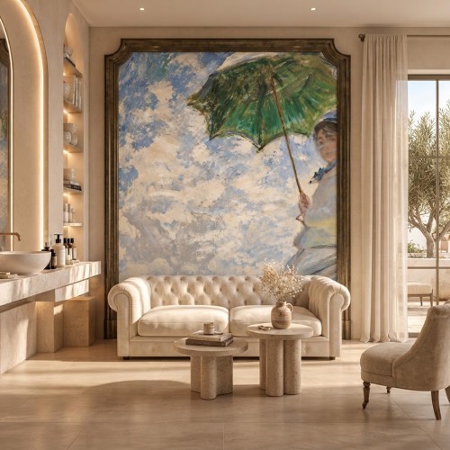 Tapete za zid - Dekorativna tapeta "Madame Monet"
