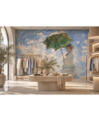 Decorative wallpaper "Madame Monet"