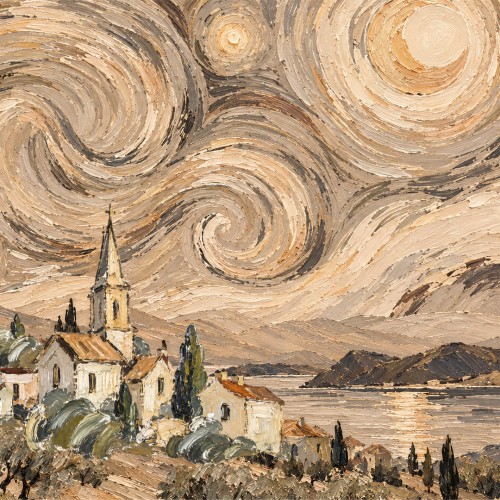 Decorative wallpaper "Provance"