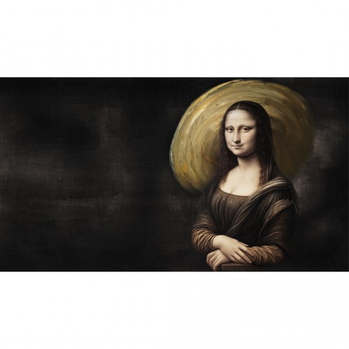Decorative wallpaper "Mona Lisa"