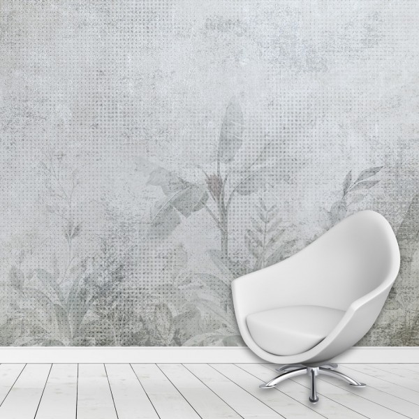 Decorative wallpaper "Plants" (self-adhesive)