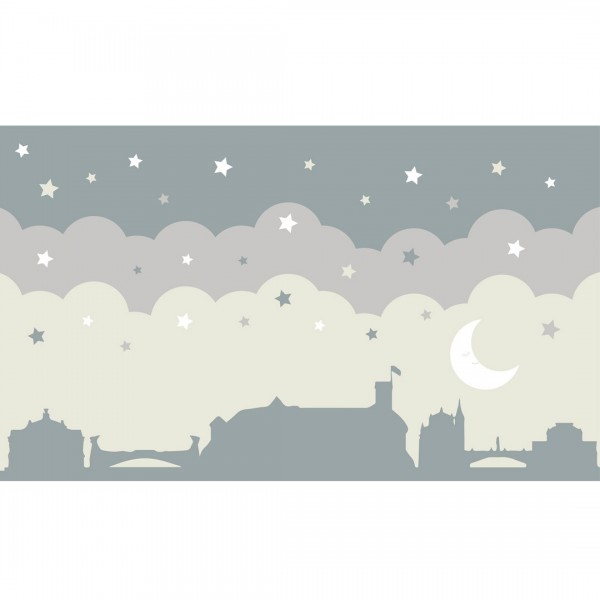 Personalized wallpaper for kids "Sleeping Ljubljana" (self-adhesive)