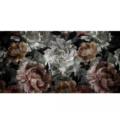 Decorative wallpaper "Peony" (self-adhesive)